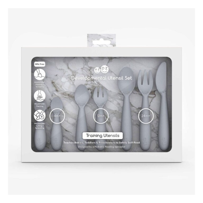 ezpz Developmental Utensil Set
