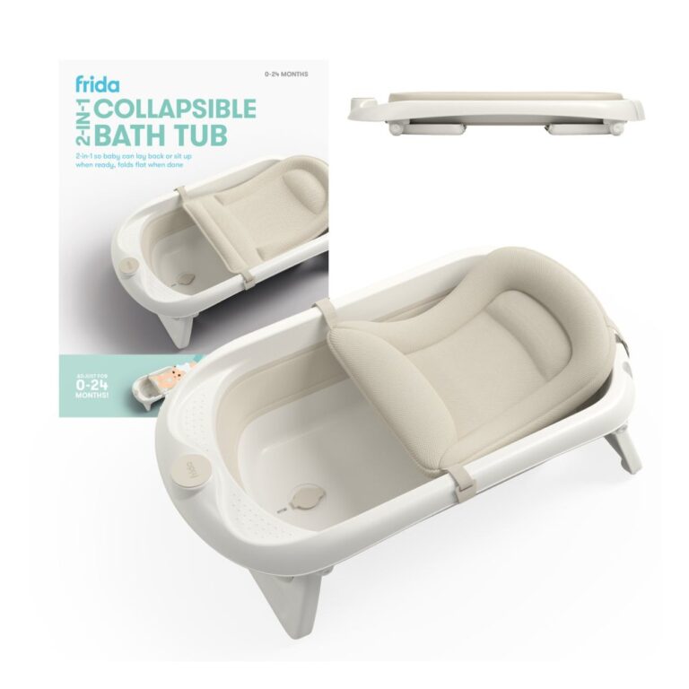 Frida Baby 2-in-1 Collapsible Baby Bath Tub