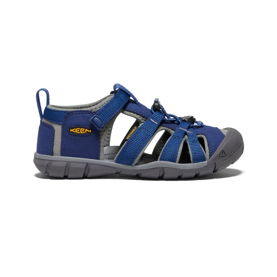 Navy KEEN Seacamp II CNX closed-toe kids' sandal