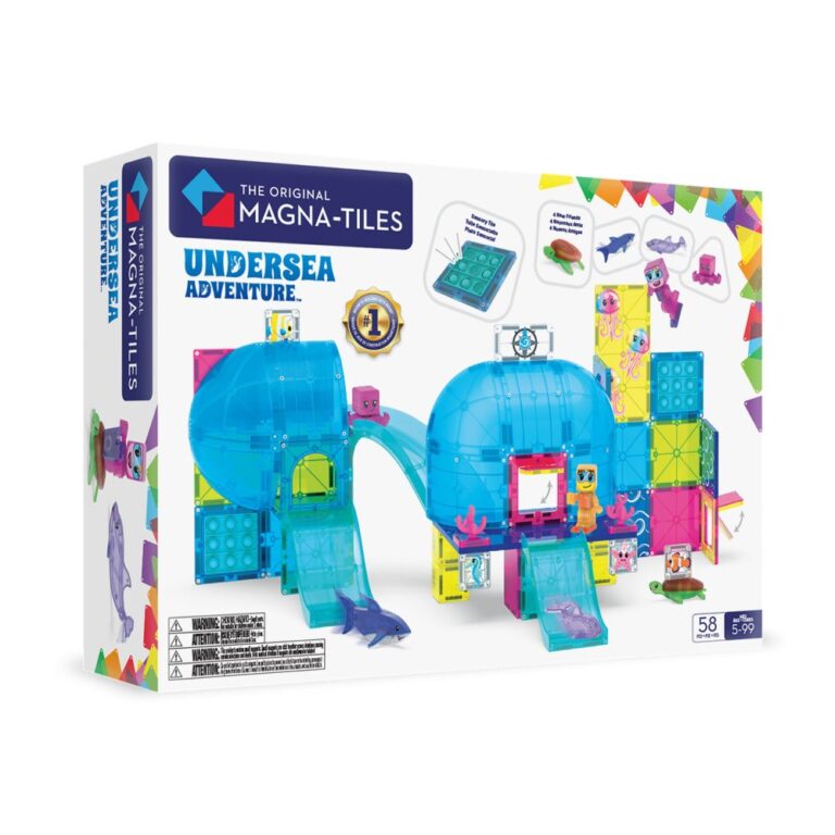 Magna-Tiles Undersea Adventure 58 Piece Set