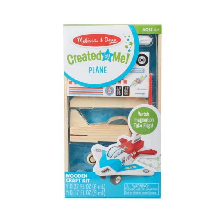 Melissa & Doug Decorate-Your-Own Wooden Plane