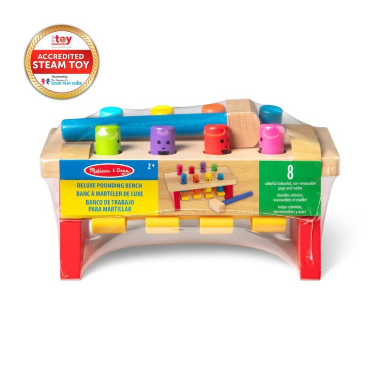 Melissa & Doug Deluxe Pounding Bench