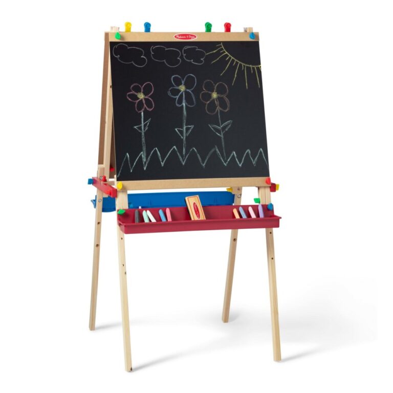Melissa & Doug Deluxe Wooden Standing Art Easel