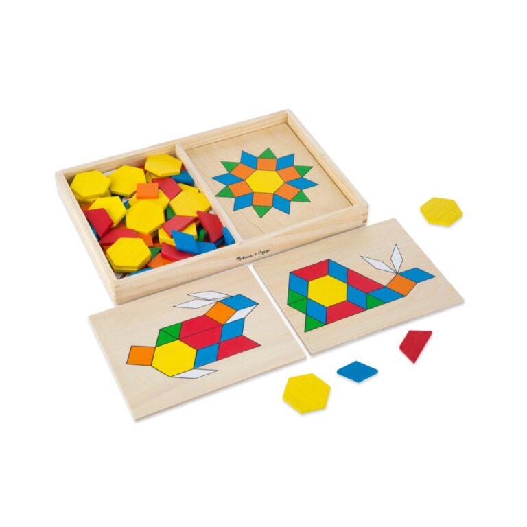 Melissa & Doug Pattern Blocks and Boards