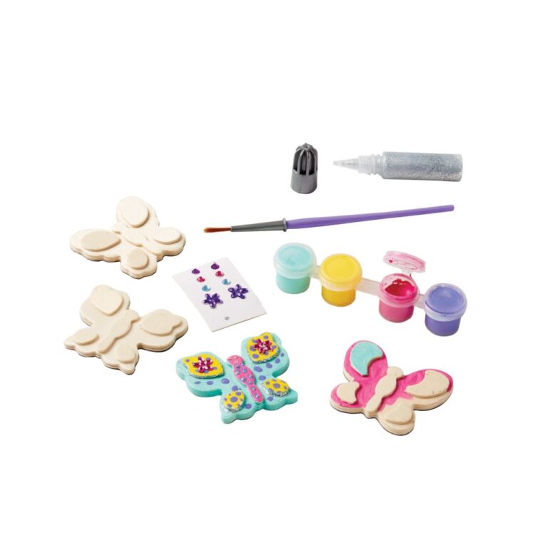 Melissa & Doug Wooden Butterfly Magnets Craft Kit