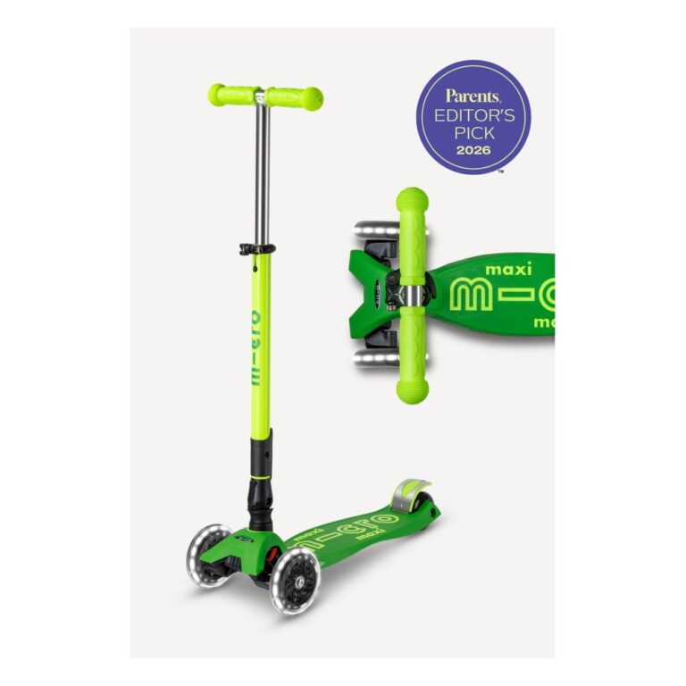 Micro Kickboard Maxi Foldable LED Scooter