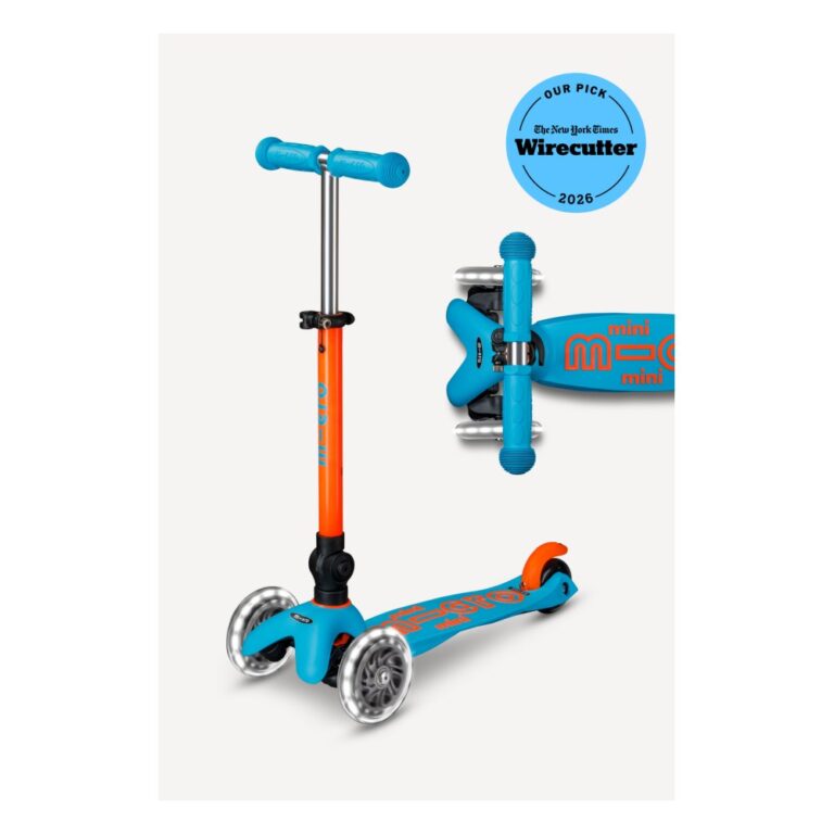 Micro Kickboard Mini Foldable LED Scooter