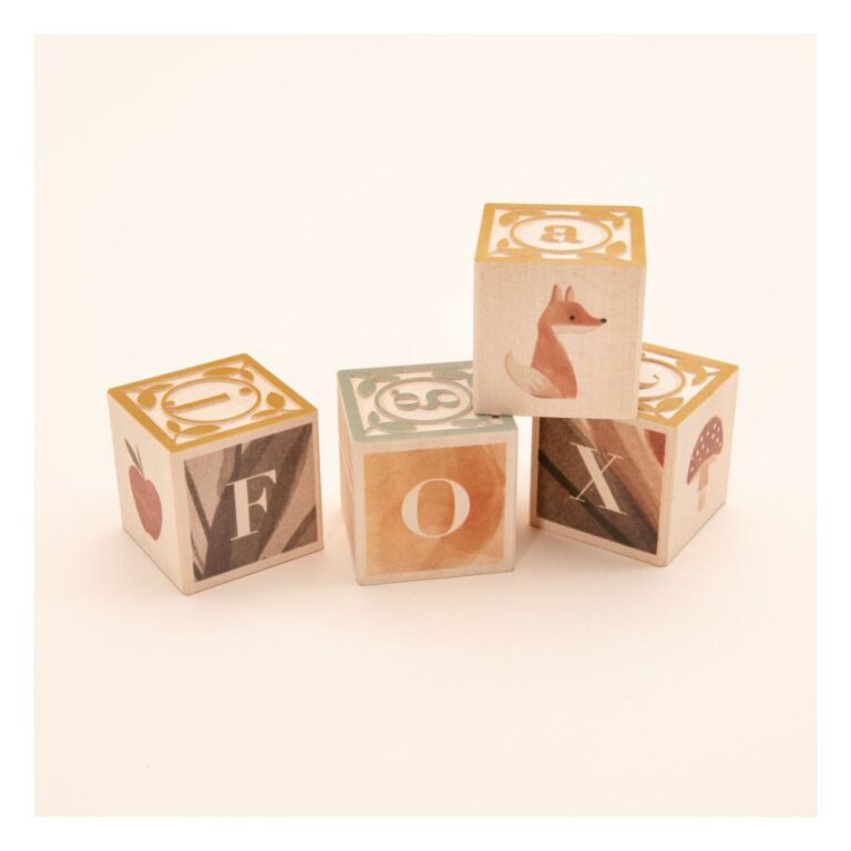 Uncle Goose Watercolor ABC Blocks